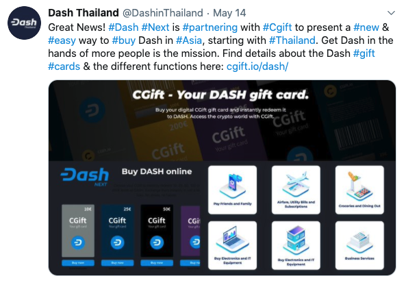 Cgift y Dash Tailandia