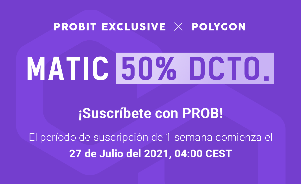 Ethereum y Polygon participan en la promoción exclusiva del aniversario de ProBit
