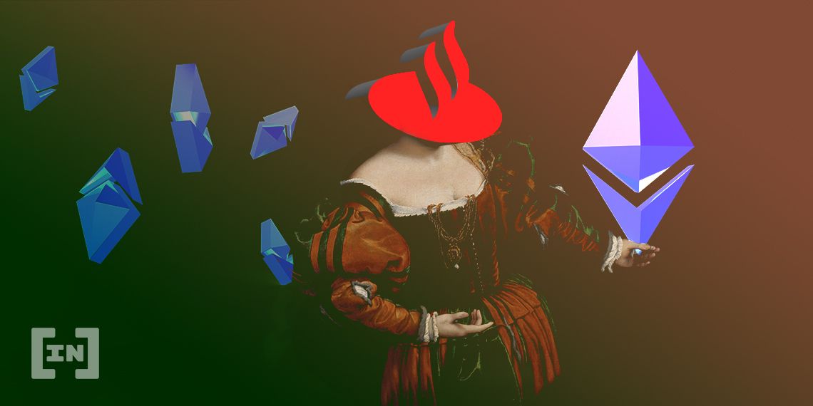 Santander Bond on Ethereum Accrues Its First Quarterly Interest