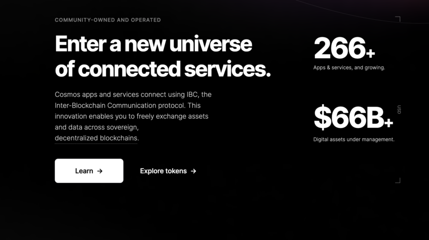 Các thông tin cơ bản của Cosmos. Nguồn: Cosmos Network