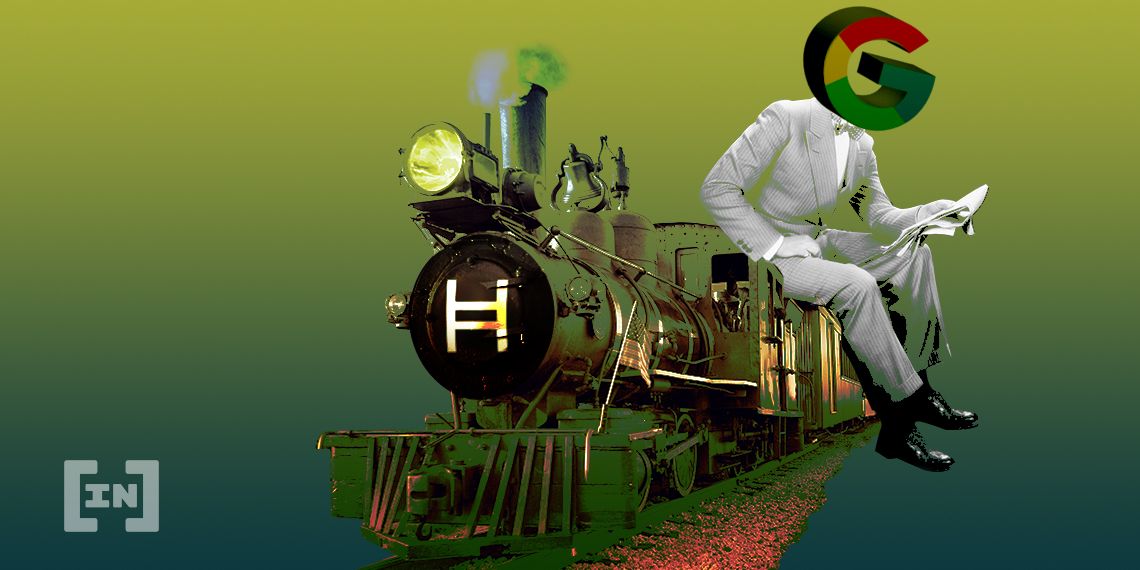 구글 힘 입어, 66% 치솟은 Hedera Hashgraph