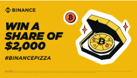 Le Pizza Giveaway de Binance
