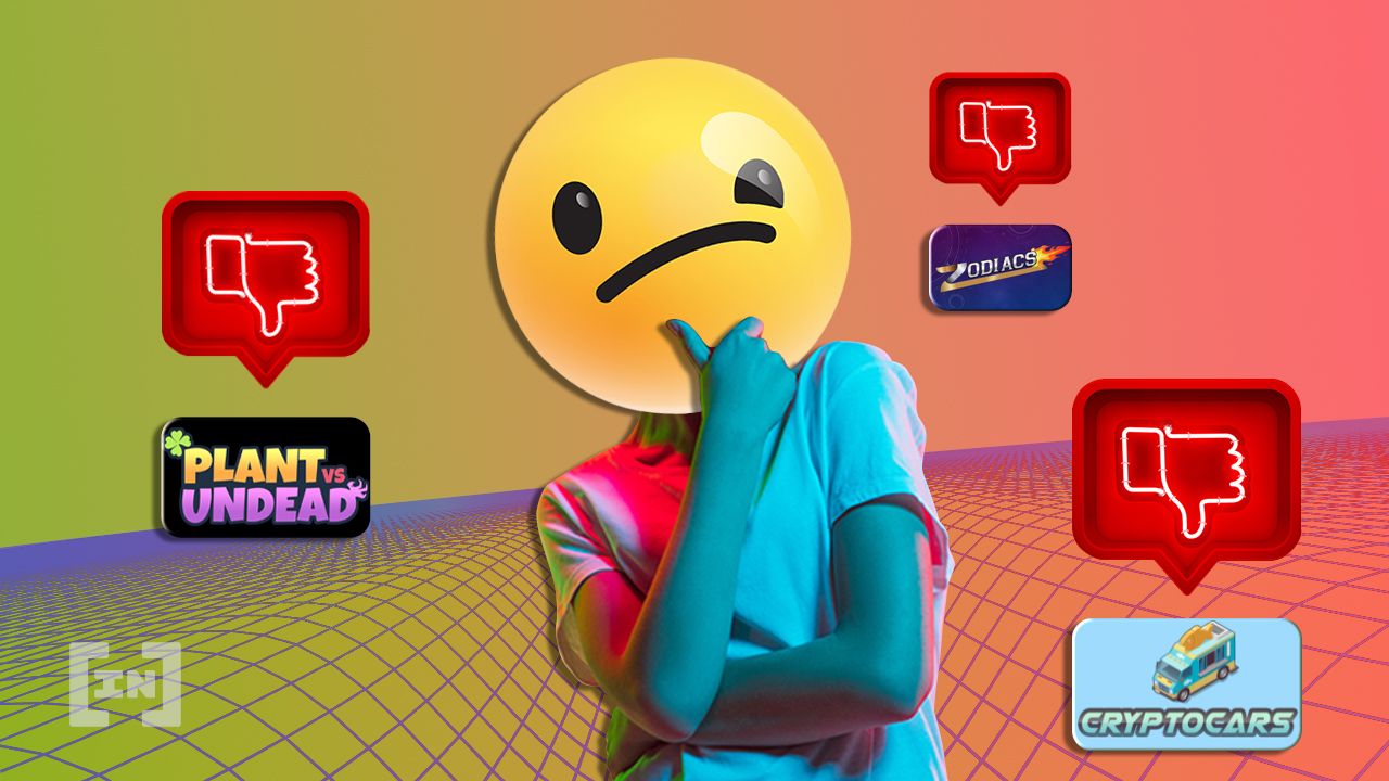 Jogos para ganhar criptomoedas – os piores jogos NFT