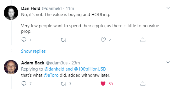 Reaktion auf PayPals Schritt.