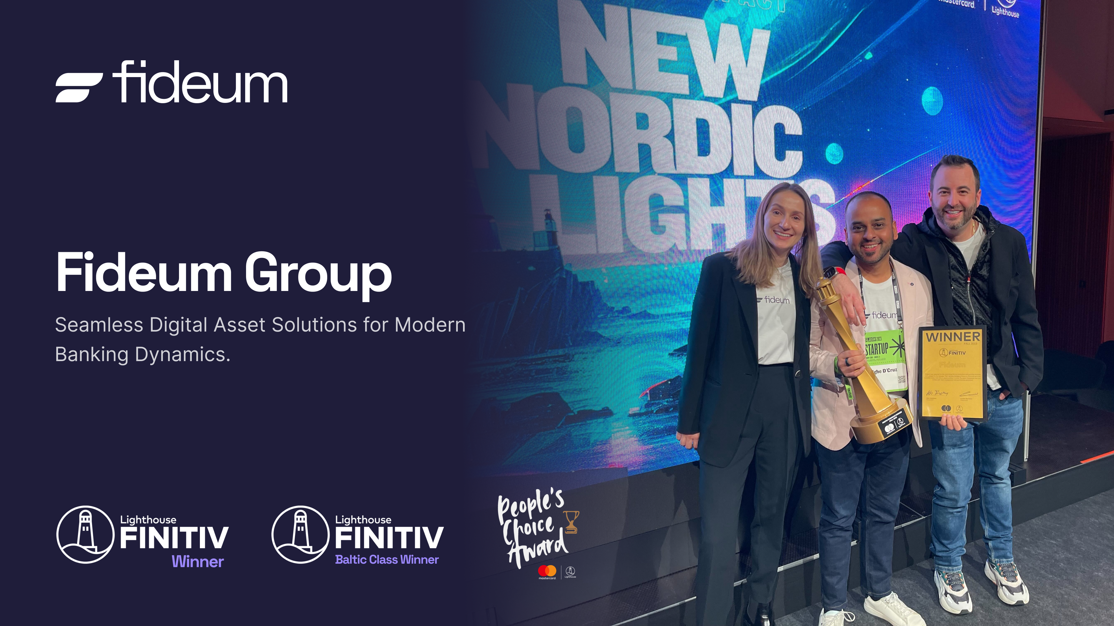 Fintech Frontier: Fideum Flourishes with Mastercard’s Finitiv Award