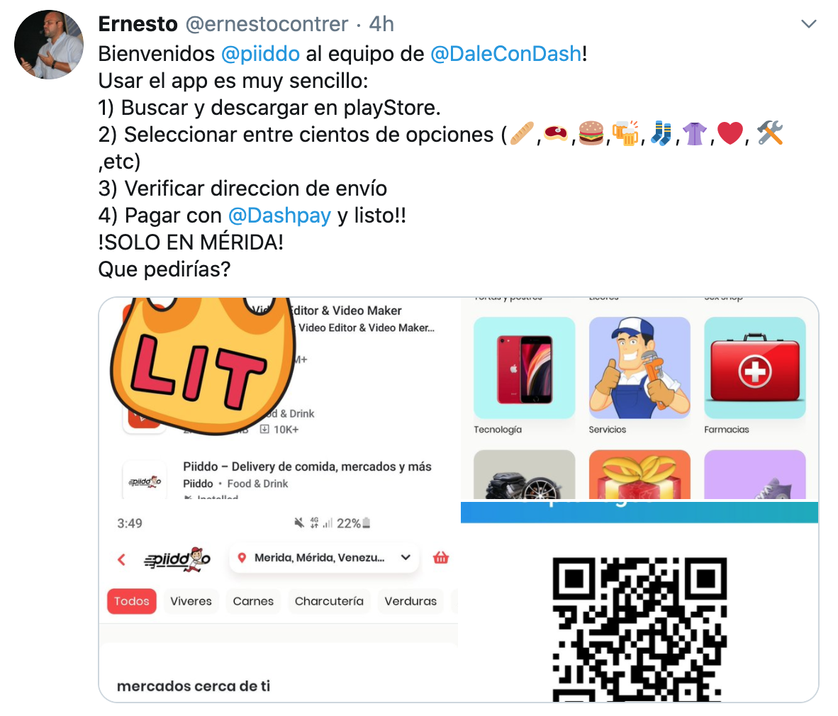 Tuit Ernesto Contreras Piiddo