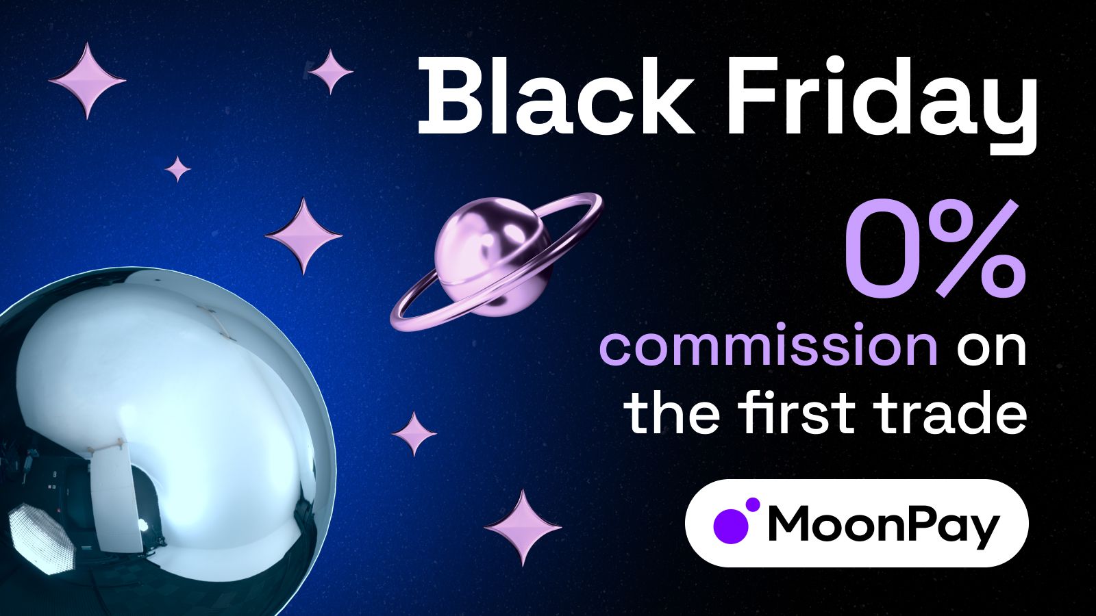 MoonPay | 0% on the first transaction