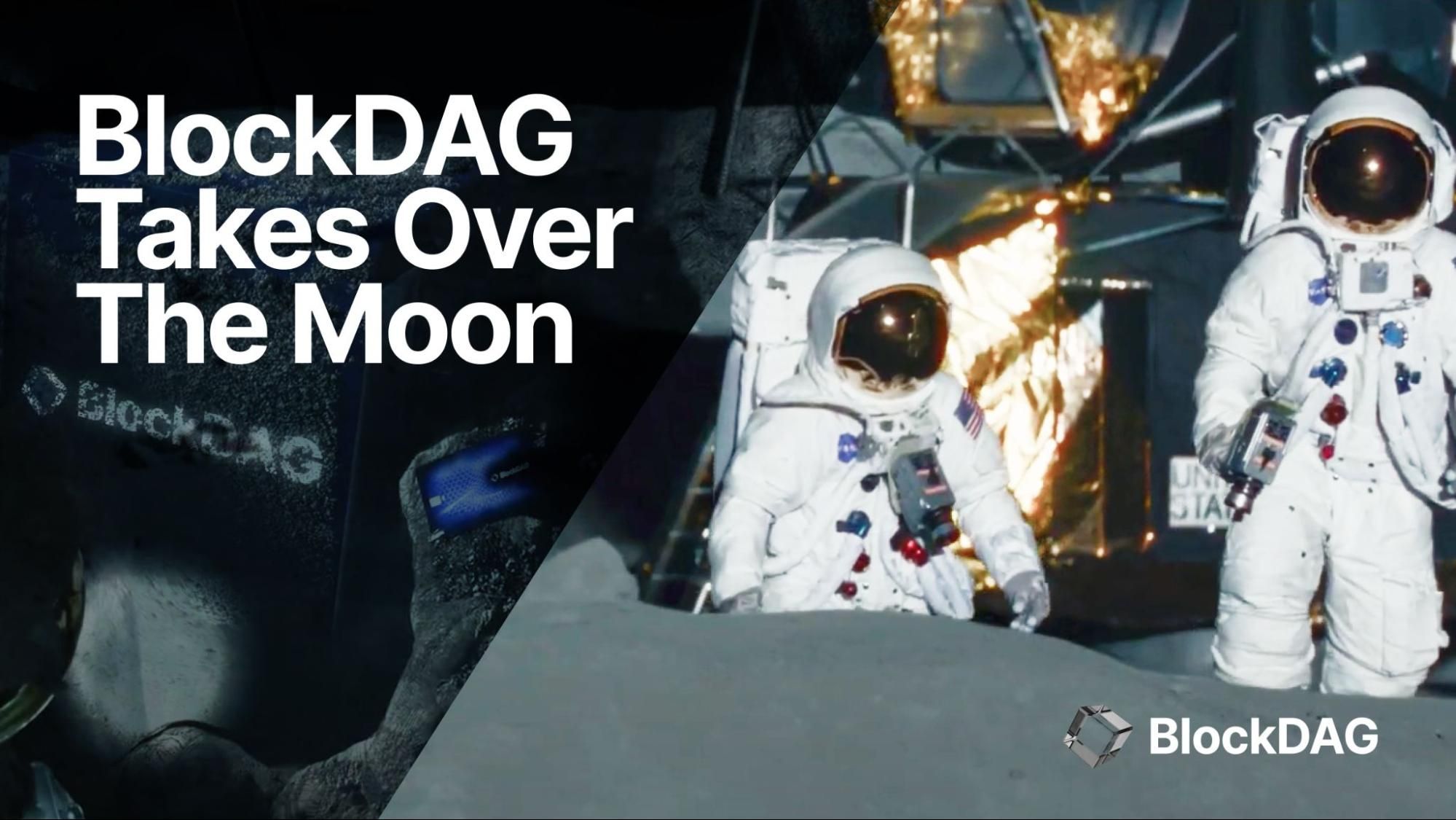 BlockDAG Networkの新ハッシュタグ #BlockDAGMoon がXで話題＝第2弾プロジェクトは 「From the Moon 」を発表