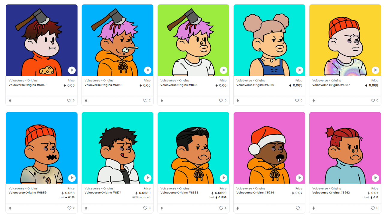 Voice NFTs: World’s First Offering Sells Out in 10 Minutes