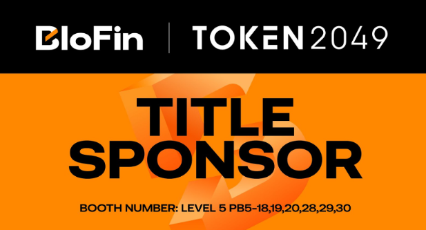 BloFin patrocina TOKEN2049 Singapura, estreia maior estande “Build” e festa com DJ BLOND:ISH para mais de 1.800 participantes