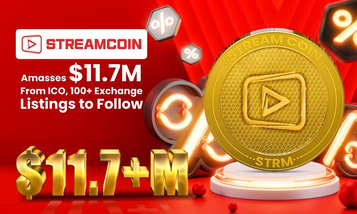 StreamCoin ICO Ends, 100+Exchange Listings to Follow