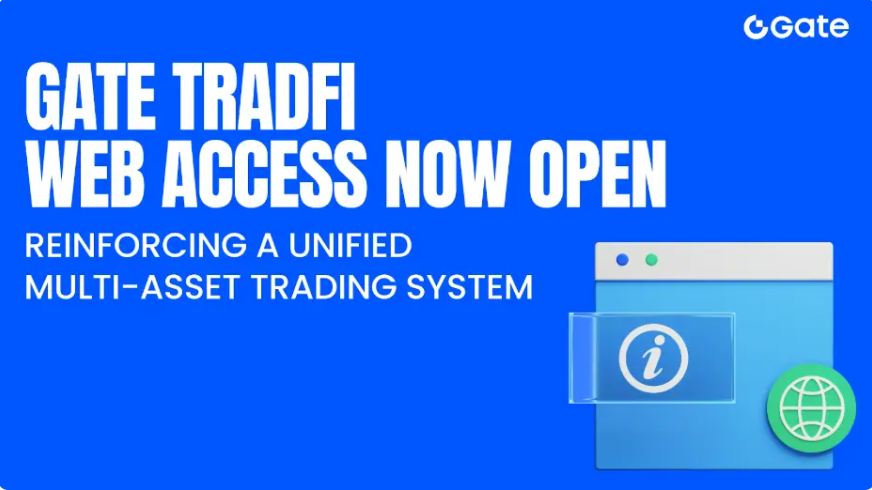 Gate открыла веб-доступ к TradFi, усилив единую систему мультиактивной торговли