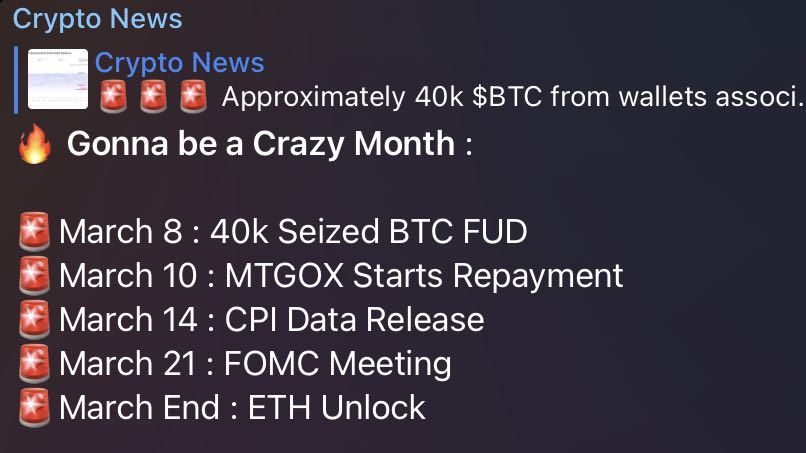 Crypto News, Daten, MT. Gox. Rückzahlung