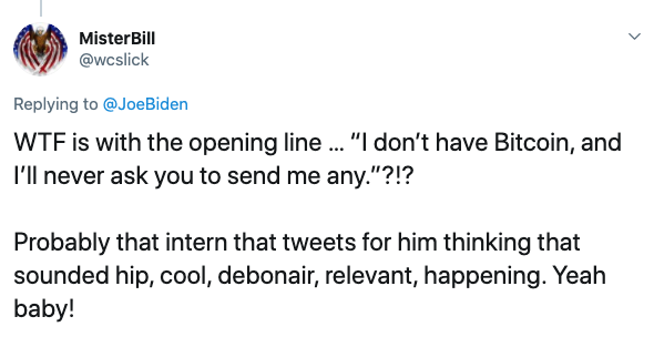 Master Bill sobre Joe Biden twitter hack
