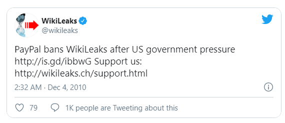 paypal wikileaks