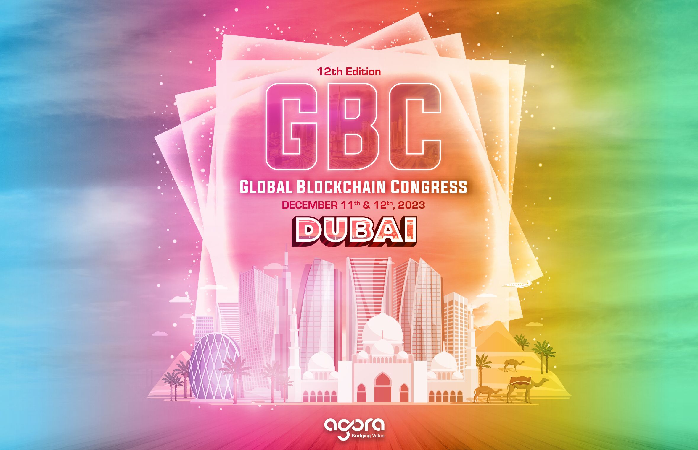 Global Blockchain Congress on December 11-12, 2023, in Dubai