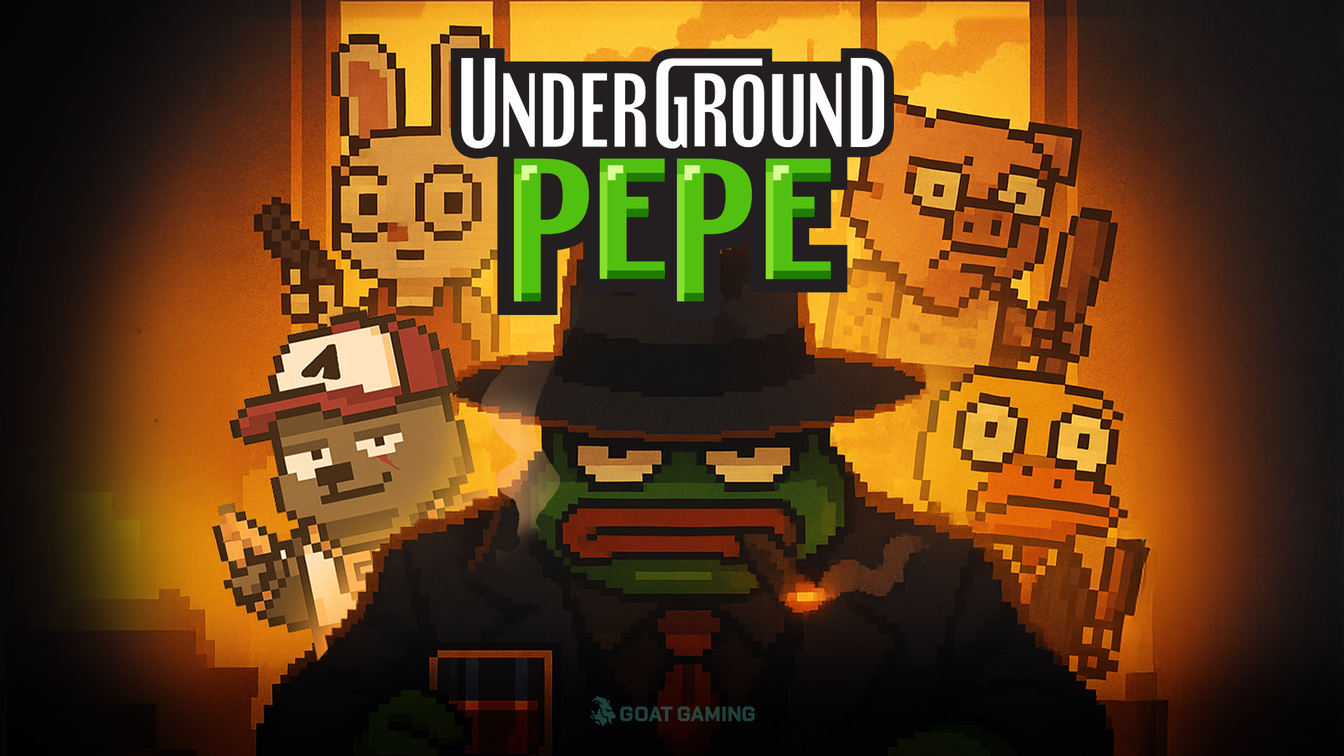 GOAT Gaming Drops Underground Pepe, a Meme-Fueled Telegram Game Where Collectibles Drive the Action 