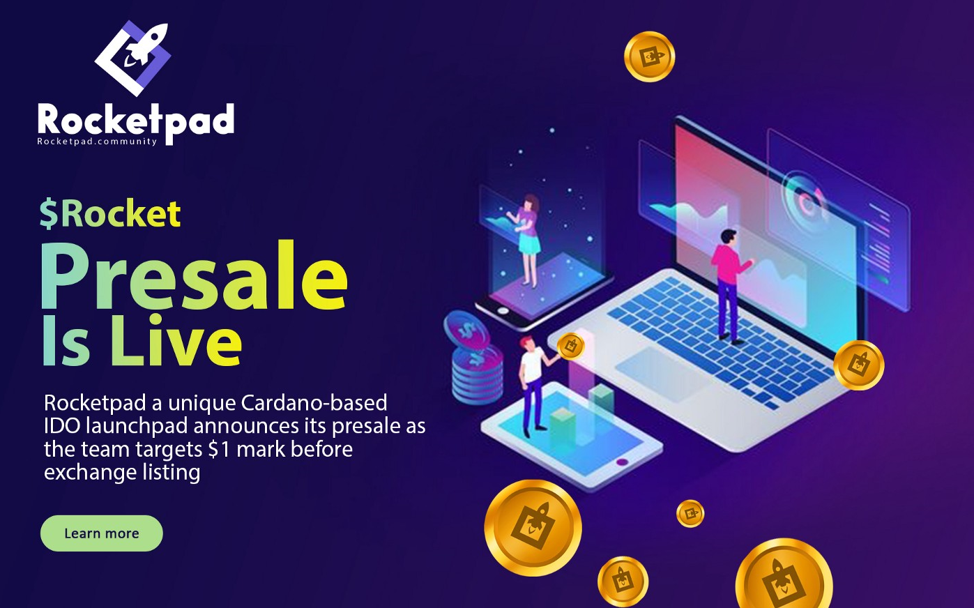 Rocket to Be Listed on Exchanges With Releases of IDO Launchpad MVP