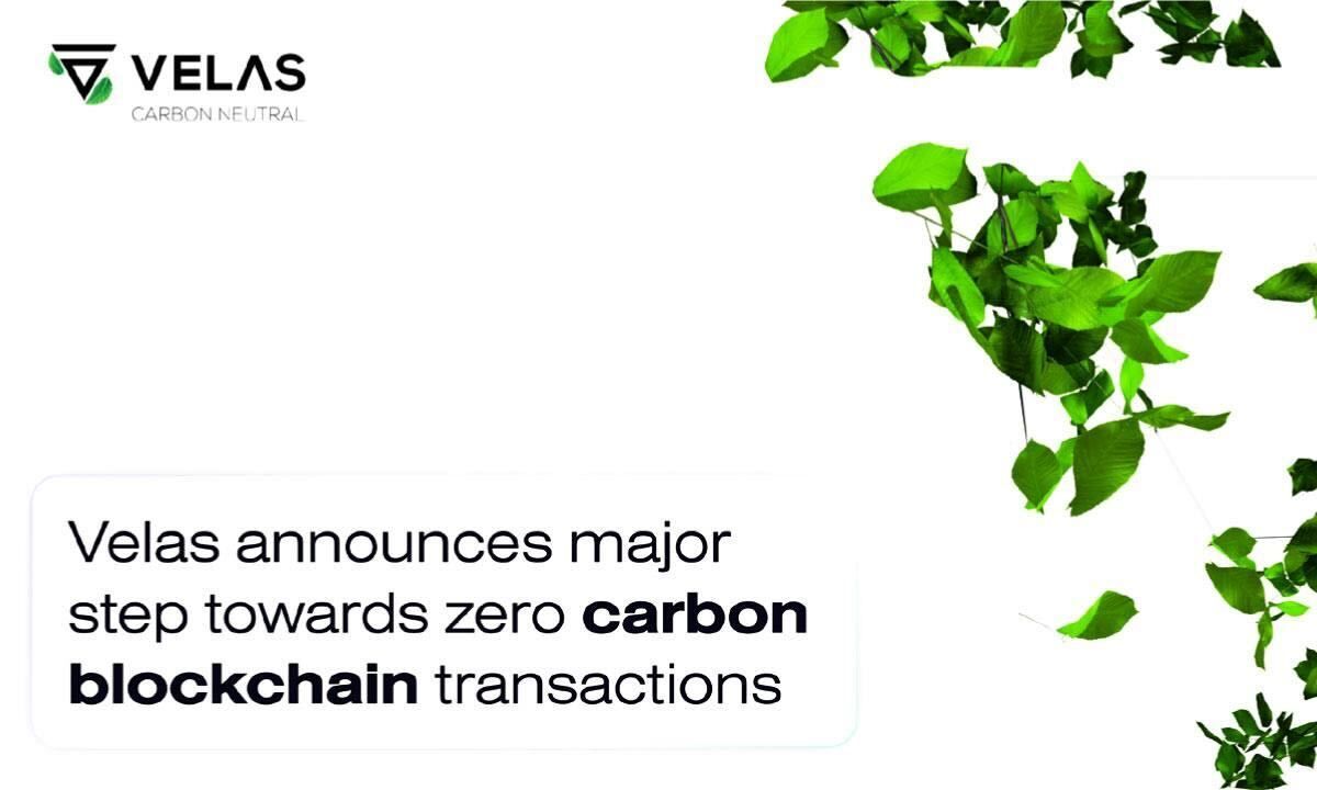 Velas Takes a Critical Step In The Fight Against Climate Change