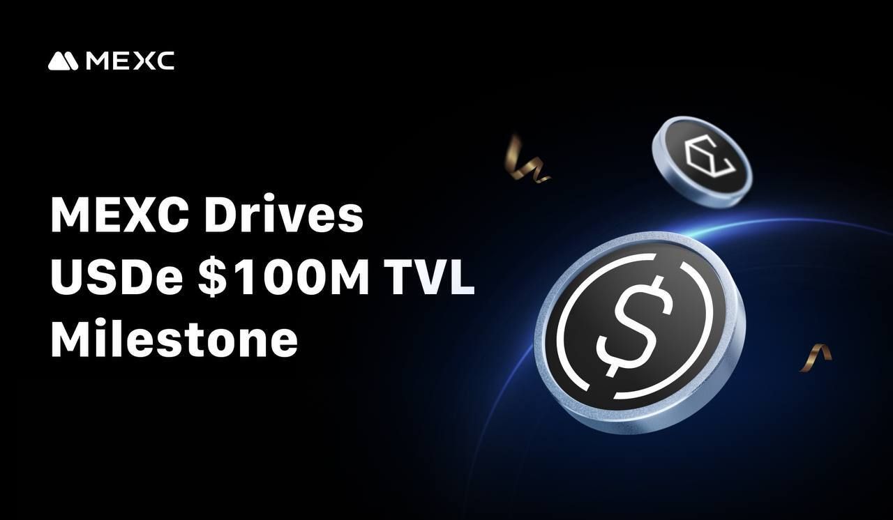MEXC impulsiona expansão de stablecoin após aquisição de US$ 20 mi em USDe e TVL de US$ 100 mi