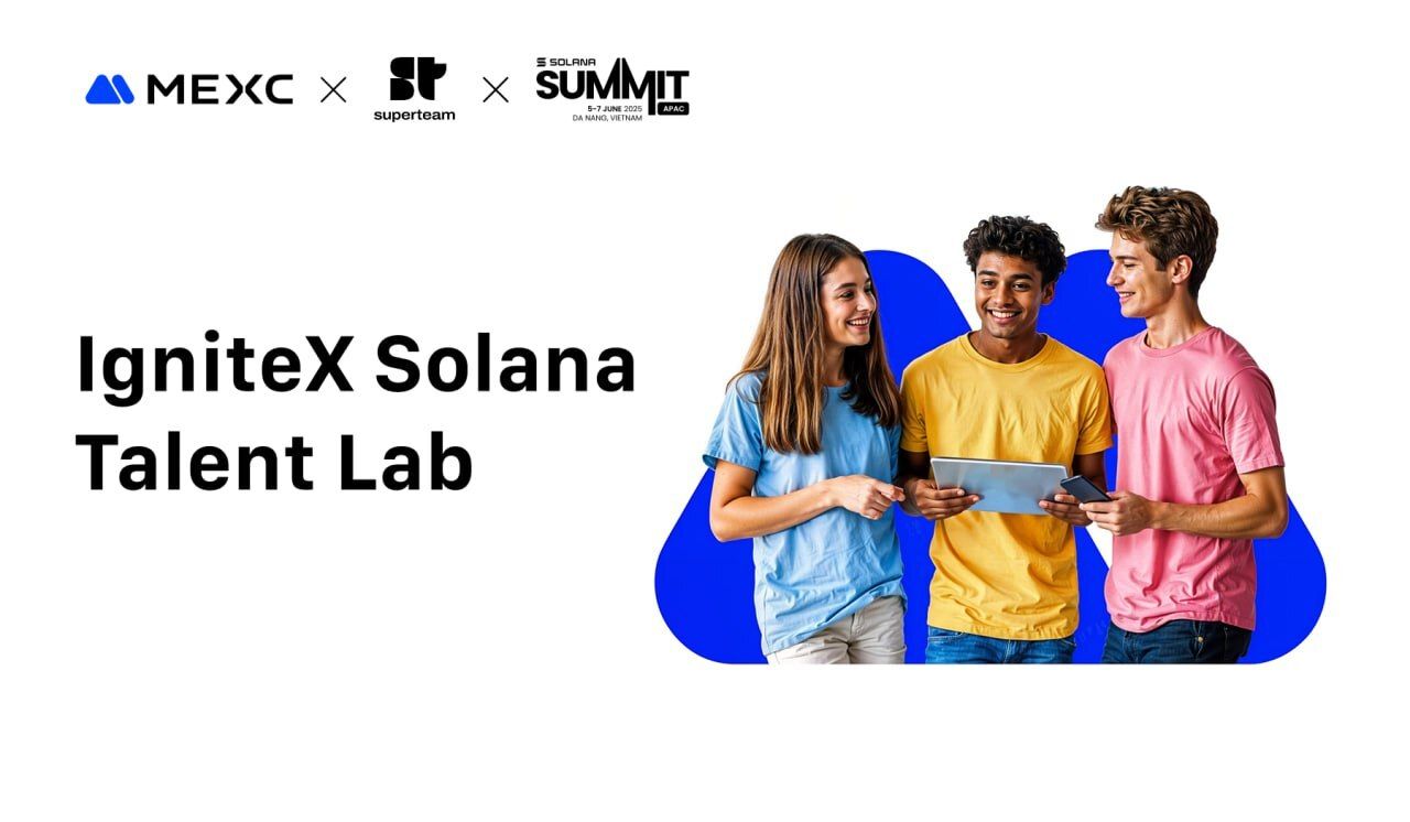 MEXC IgniteX faz parceria com Superteam e lança o “IgniteX Solana Talent Lab” no Solana Summit APAC