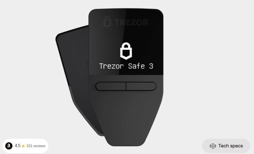 Trezor Safe 3