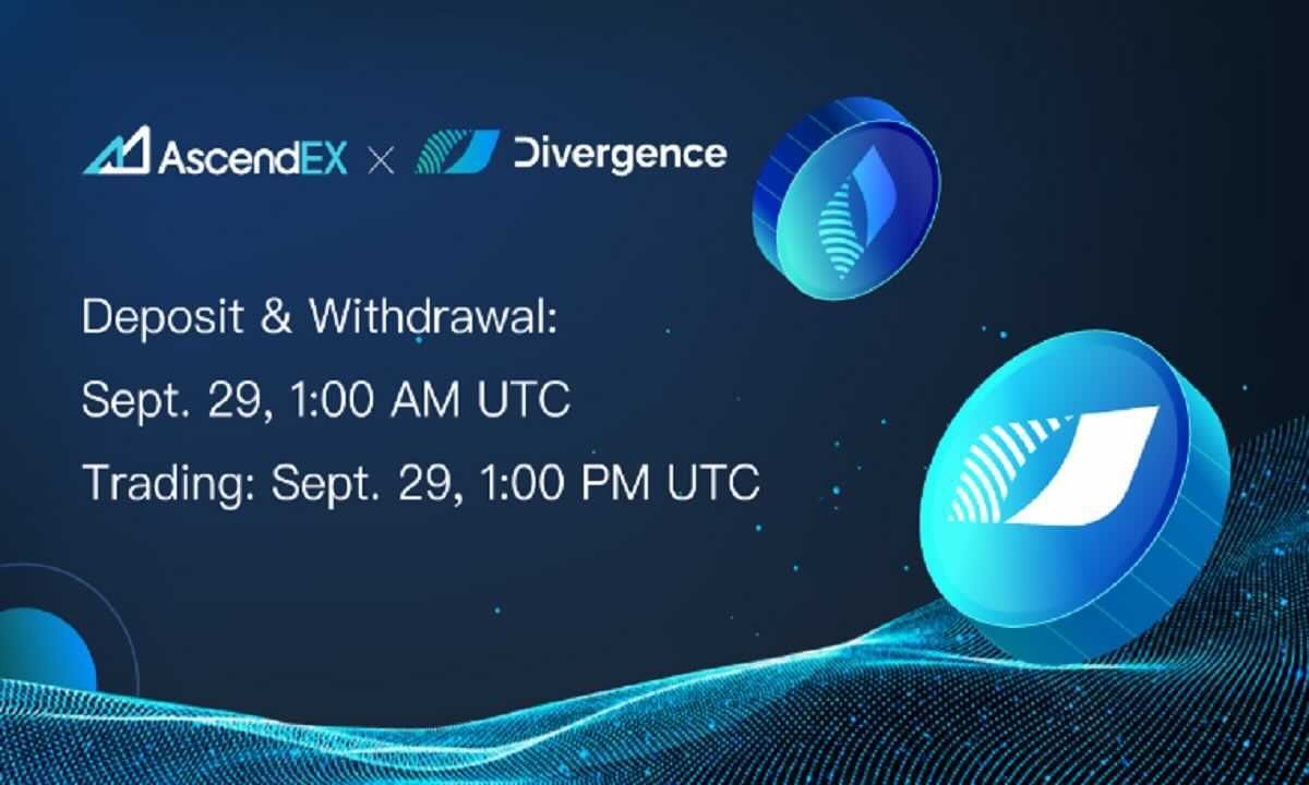 AscendEX to List Divergence Token (DIVER)