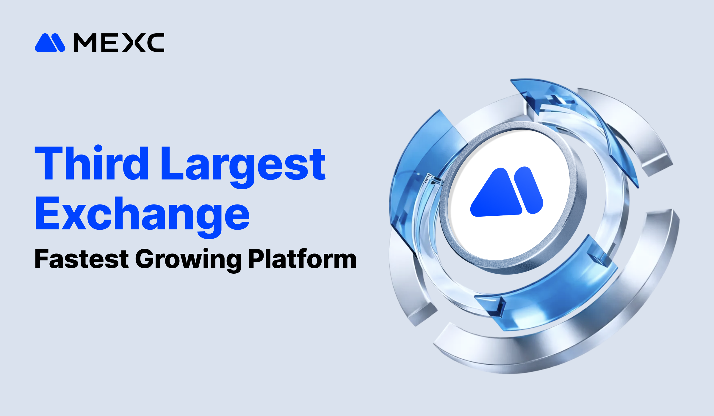 MEXC sobe para 3º lugar entre exchanges cripto e dobra volume em 2025