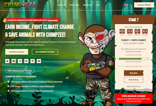 Startup Chimpzee revela novos NFTs e doa mais US$ 20.000