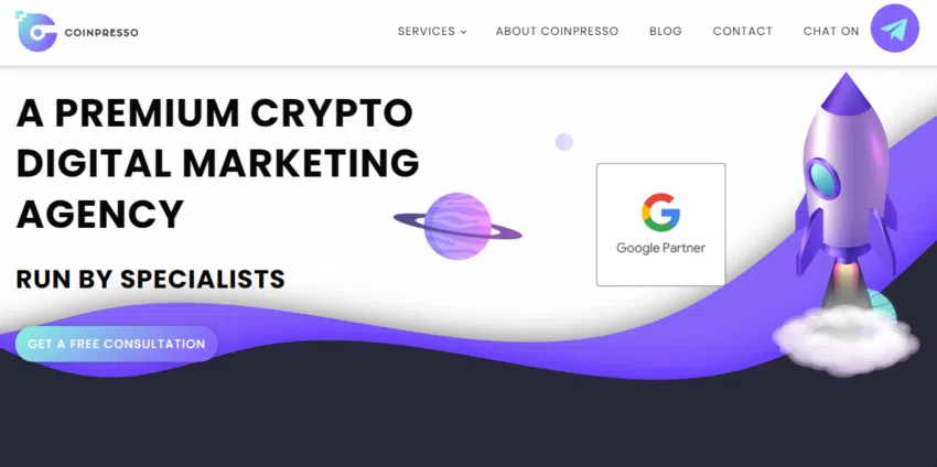 agencja marketingowa web3 coinpresso