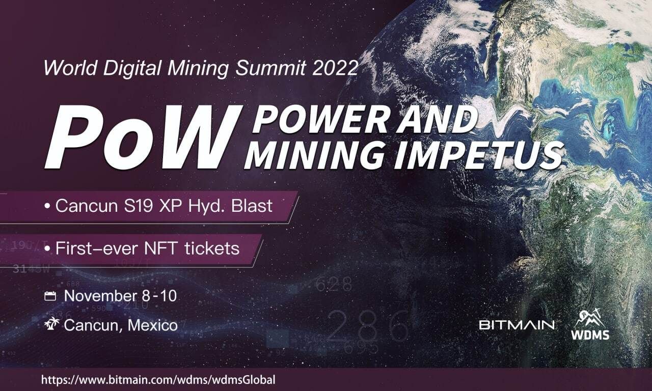 WDMS Global 2022 (Mexico) to Focus on PoW Power and Mining Impetus