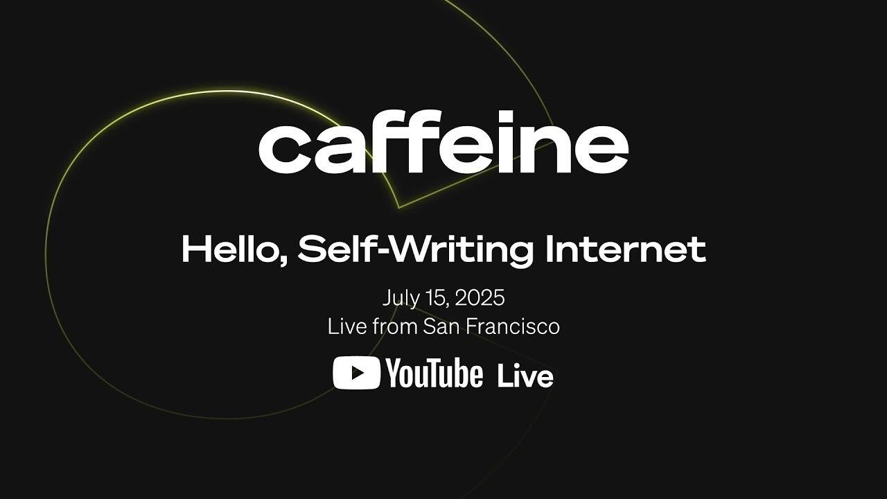 DFINITY Opens Early Access to Caffeine: A Tool For Anyone to Build Fully Customized and Secure Apps