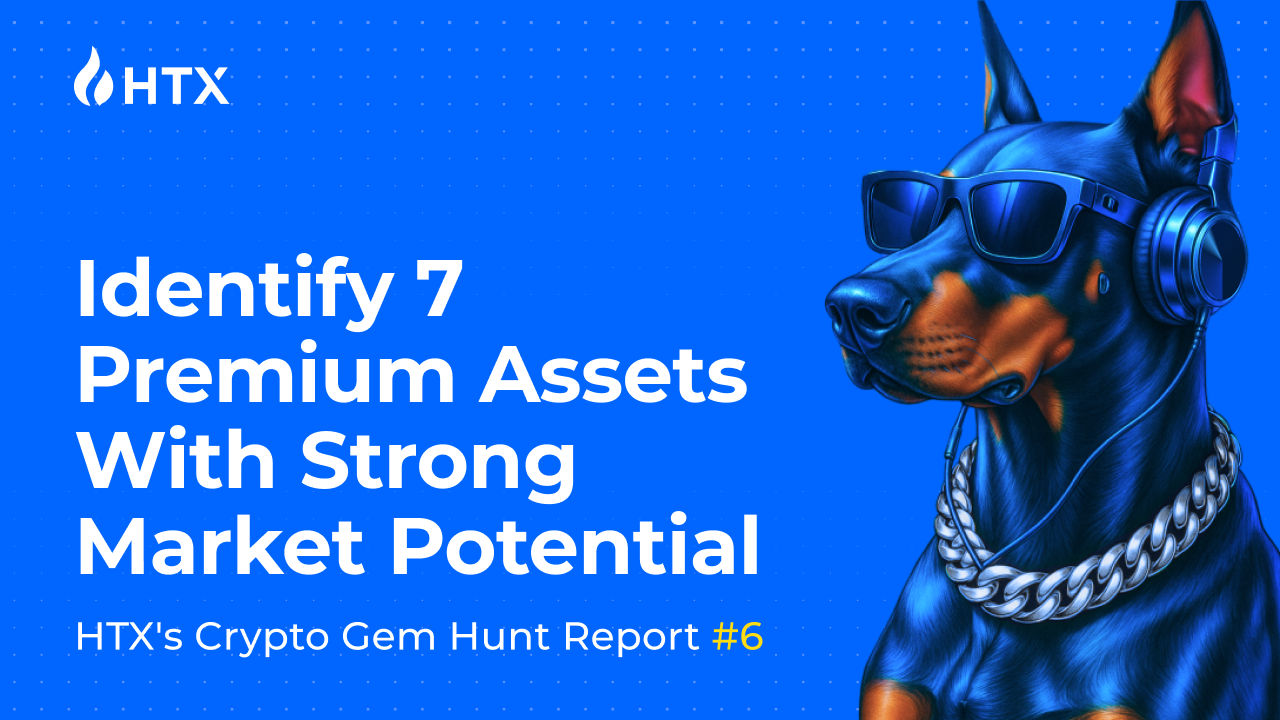 HTX Crypto Gem Hunt #6: Identify 7 Premium Assets with Strong Market Potential
