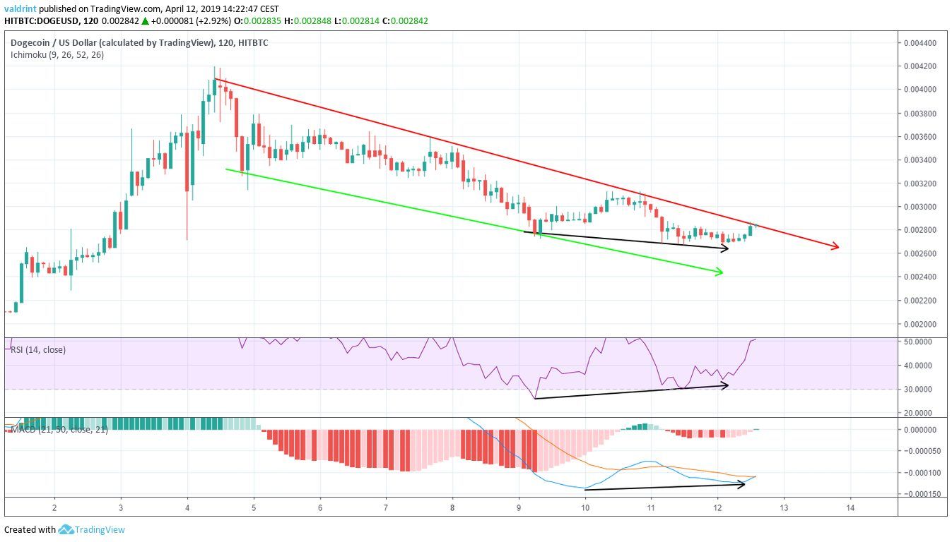 DOGE Bullish Divergence