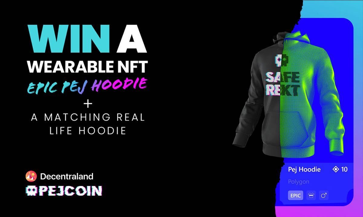 PEJ Announces the Launch of the First Wearable NFTS