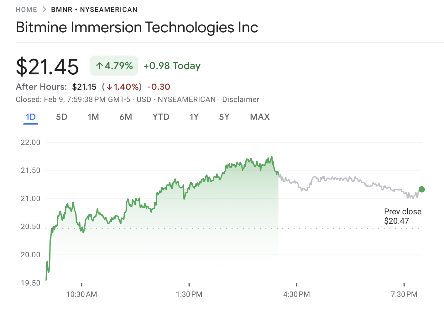 BitMine Stock After ETH Buying Disclosure