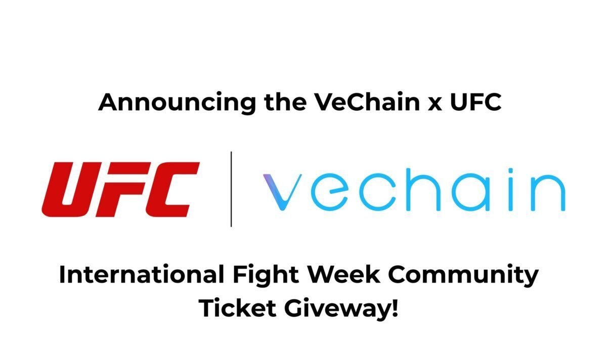 Announcing VeChain and UFC International Fight Week Community Ticket Giveaway!