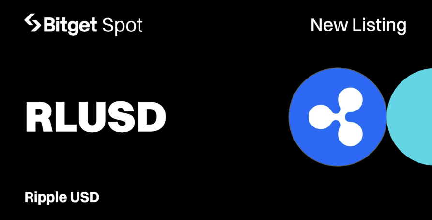 Bitget Lists Ripple USD (RLUSD) to Expand Stablecoin Offerings on Spot Market