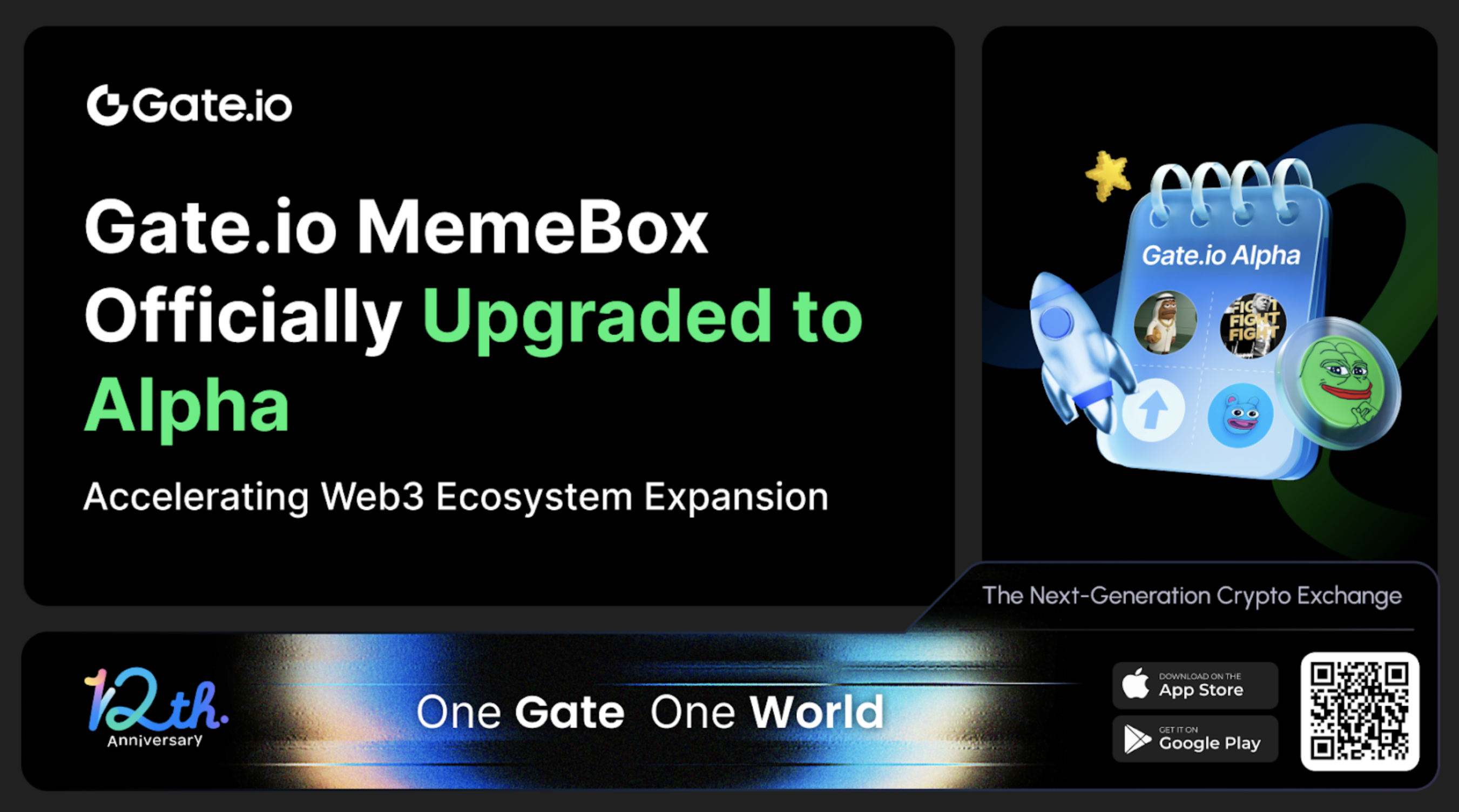 Gate.io MemeBox Officially Upgraded to Alpha, Accelerating Its Web3 Ecosystem Expansion