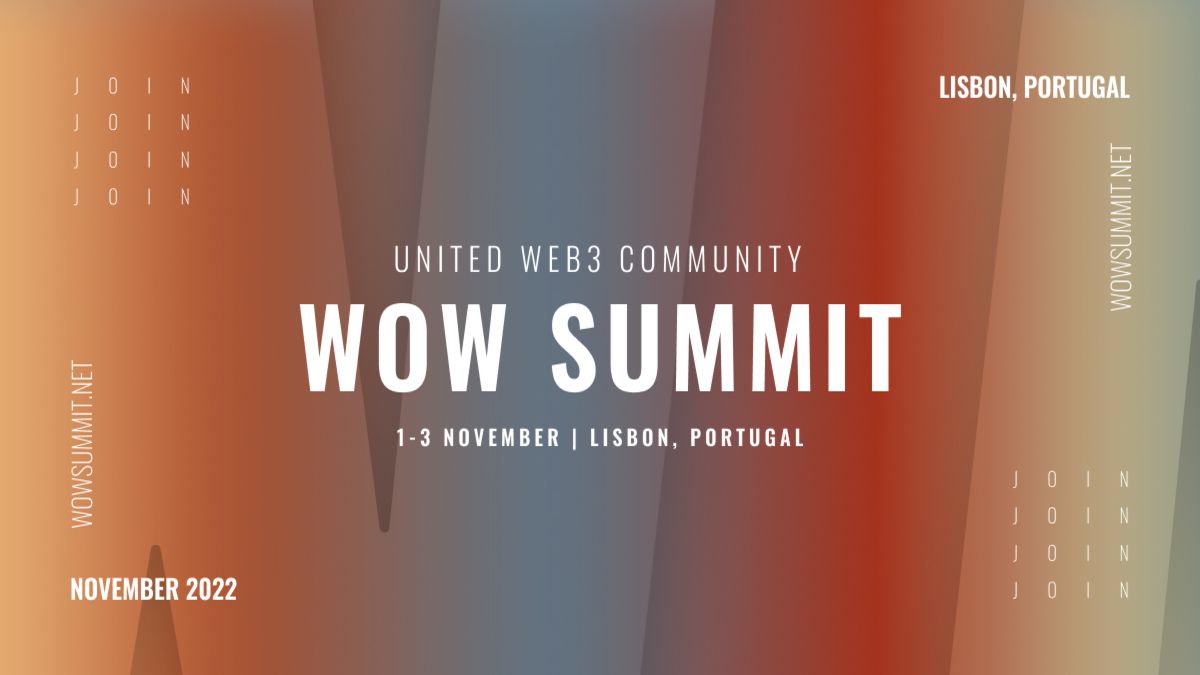 World of Web3 Summit to Host Its 3rd Global Edition in Lisbon This November