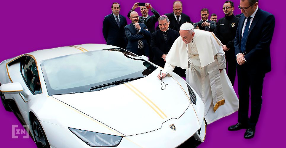 Market Metaphors: Bitcoin SV Investor Drives His Lamborghini Into a Ditch