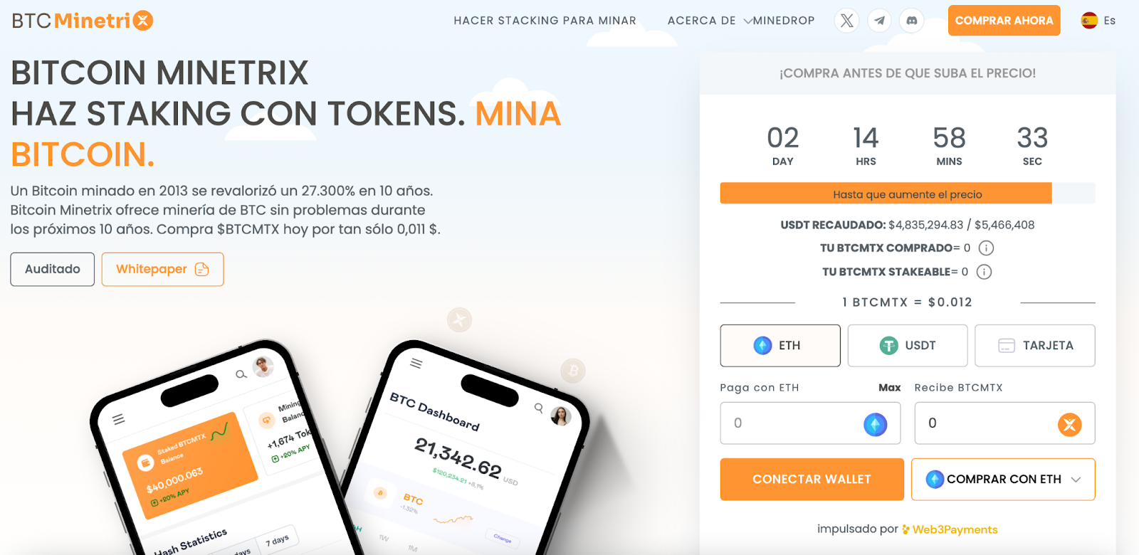 El precio de BTC supera la marca de los $40,000, mientras Bitcoin Minetrix continúa arrasando en preventa