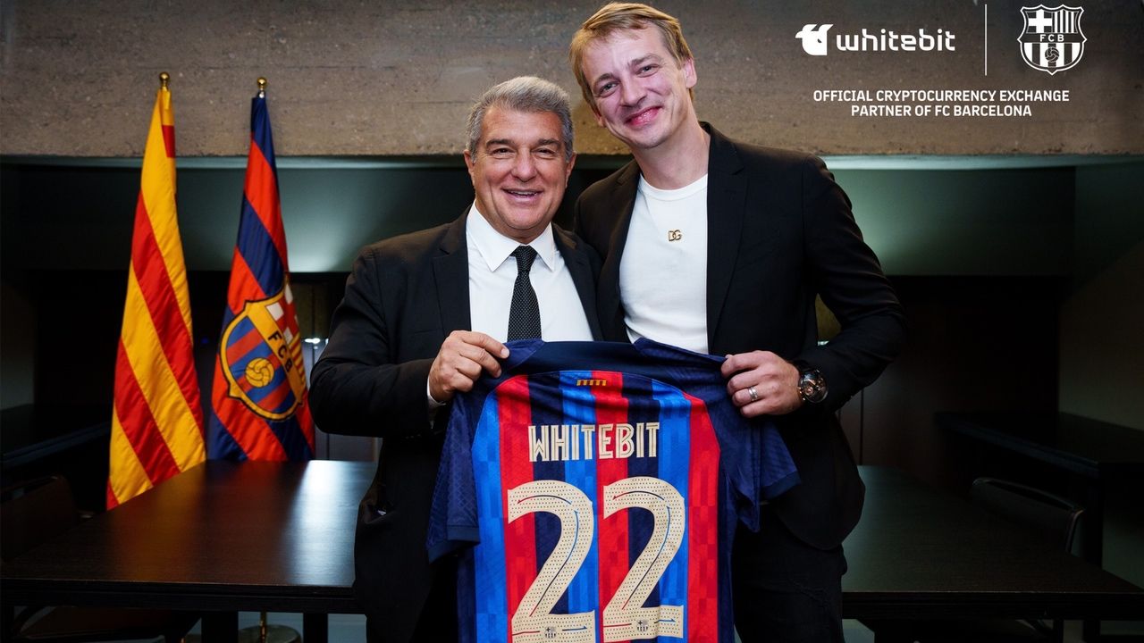 WhiteBIT Became Official Cryptocurrency Exchange Partner of FC Barcelona