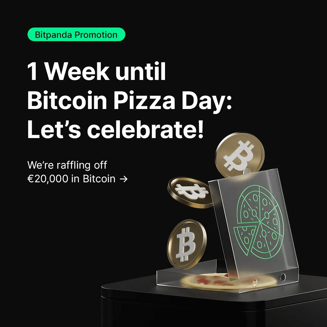 2. Bitpanda Bitcoin Pizza Day