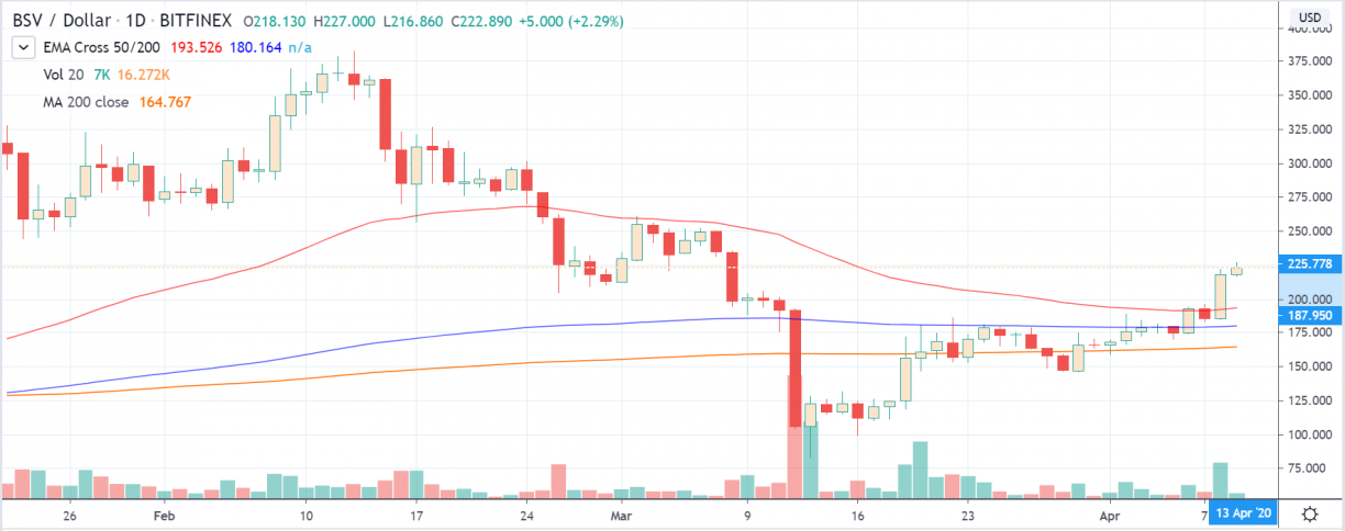Hy vọng tăng giá của BSV sau sự kiện Halving lần đầu tiên