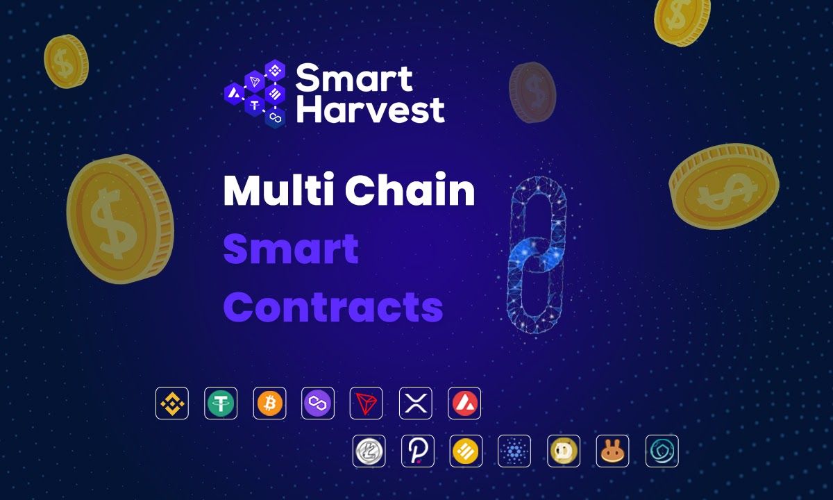 SMART HARVEST Introduces Revolutionized 13 Multi-chain Smart Contracts