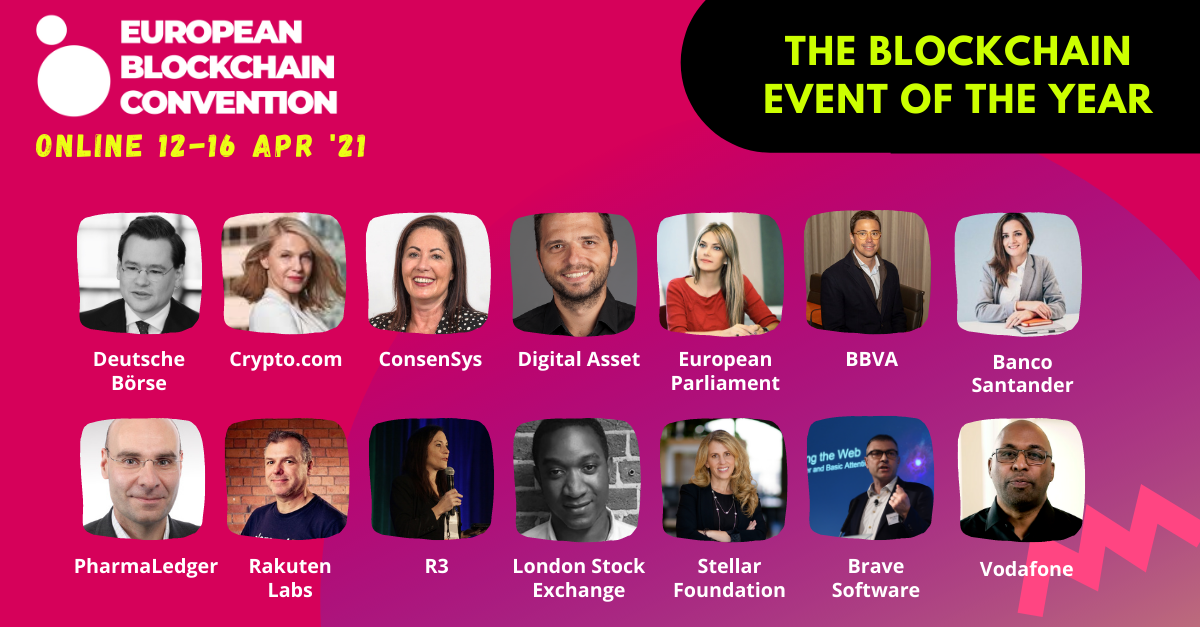 La QUINTA edición de la European Blockchain Convention IMPARABLE frente a la realidad COVID-19