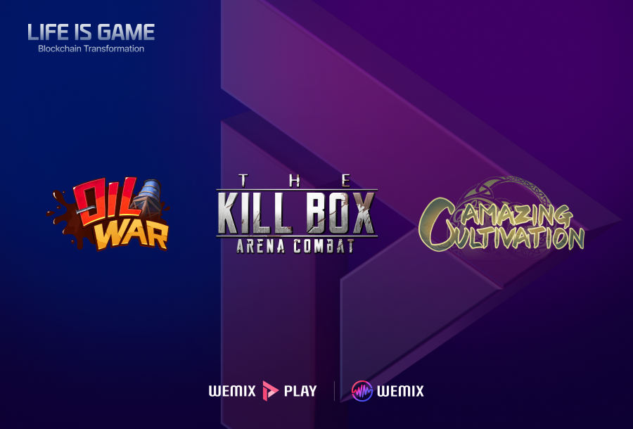 위메이드, 다양한 장르 블록체인 게임 3종 위믹스 플레이 온보딩