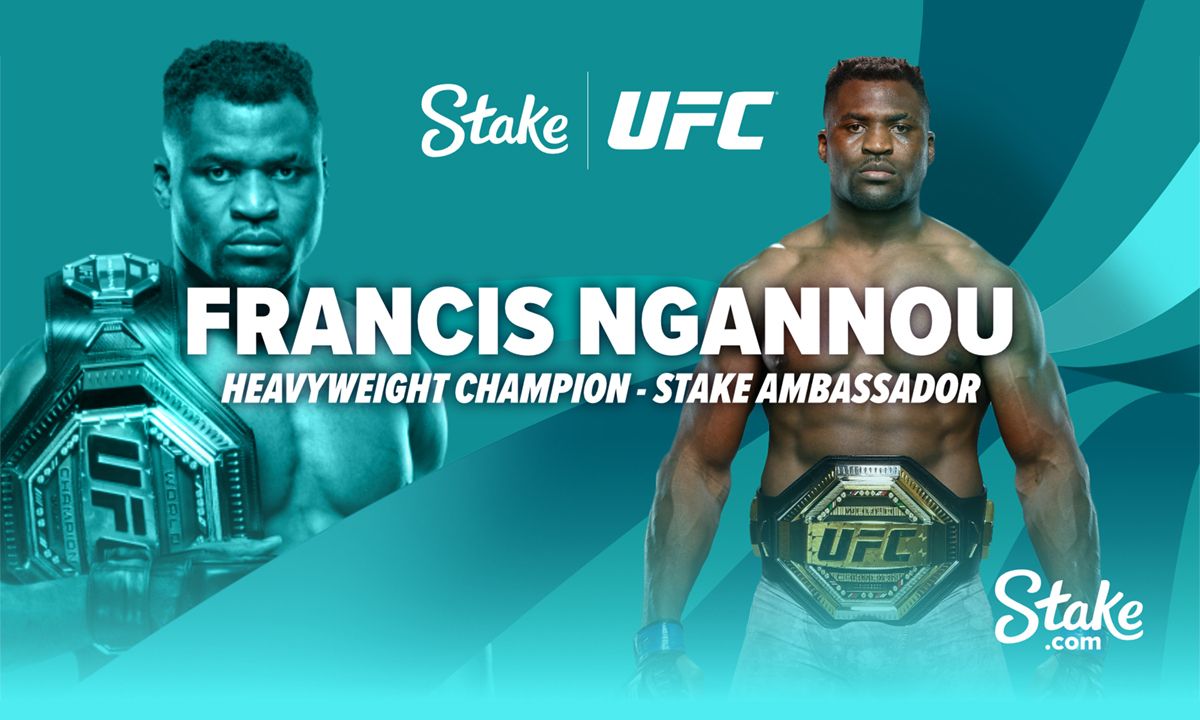 Campeão do UFC Francis Ngannou se une à Stake.com