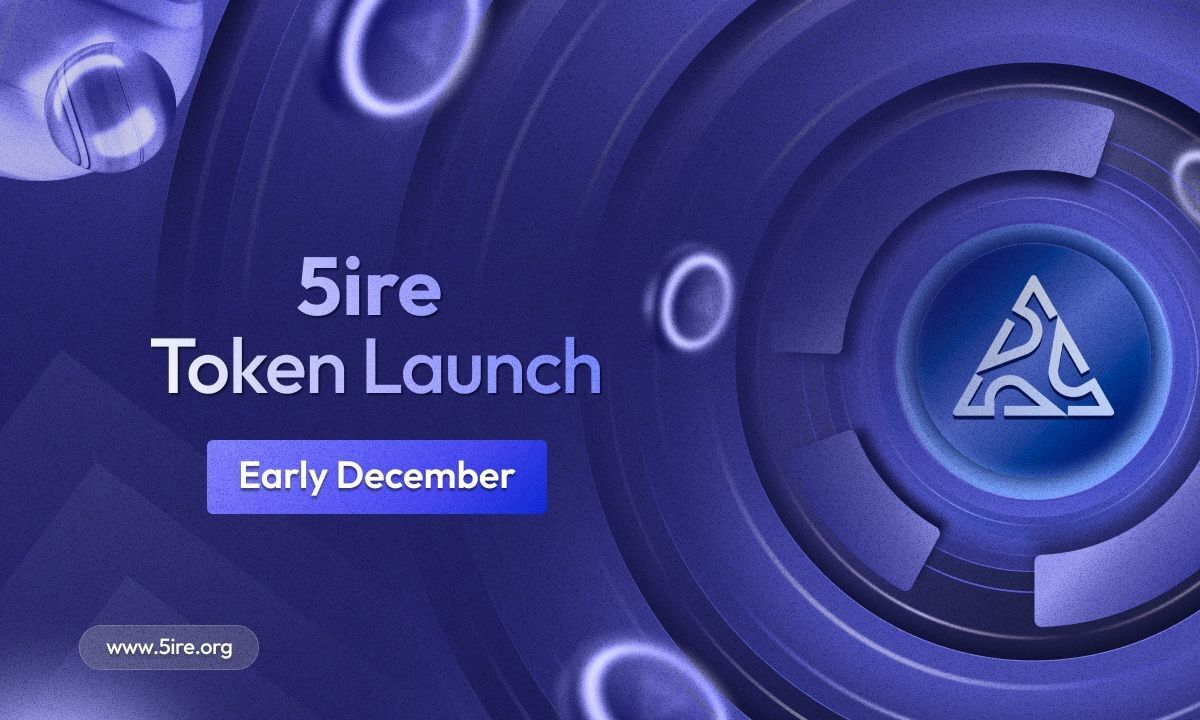 Sustainability-Focused Unicorn 5IRE Set to Launch Its Token in Early December